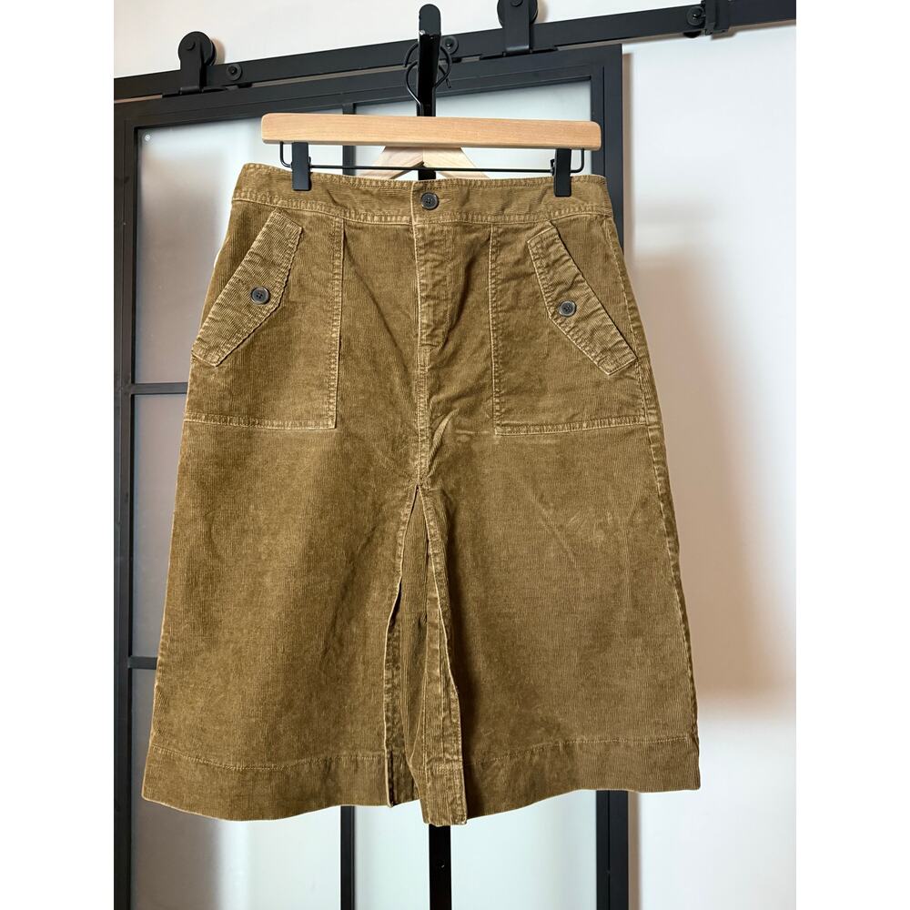 LOFT Knee Length Corduroy Skirt Size 6